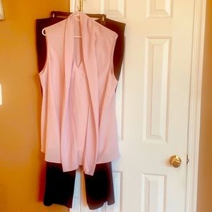 Gorgeous  Two Piece, Top by Bar lll and Stretch Pants by Maggie Barnes . Size 3X